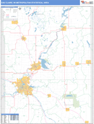 Eau Claire Metro Area Digital Map Basic Style